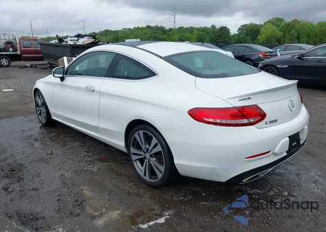 2017 Mercedes-Benz C 300 from USA, damaged, VIN WDDWJ4JB7HF457997